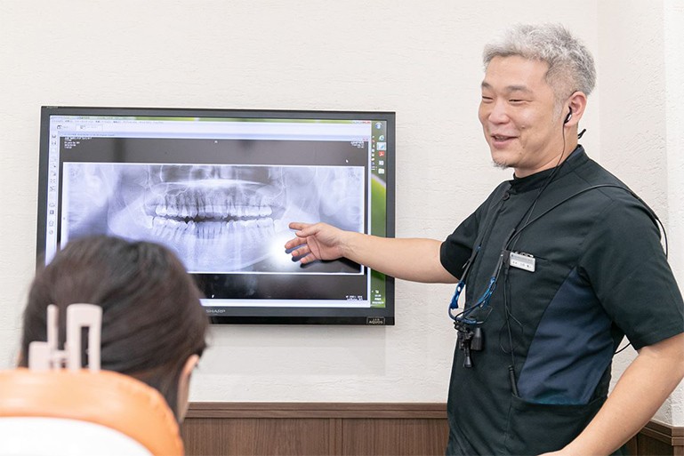日本顎咬合学会認定の噛み合わせ認定医が対応します
