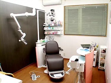 プライバシーに配慮された個室診療室です