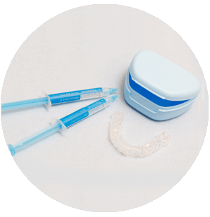 ご自宅で使用できるホームホワイトニングに対応しています