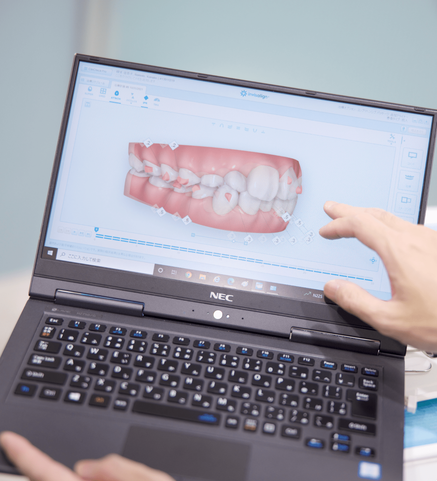 患者様としっかりコミュニケーションをとります