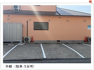 ①外観②医院駐車場③写真はイメージです