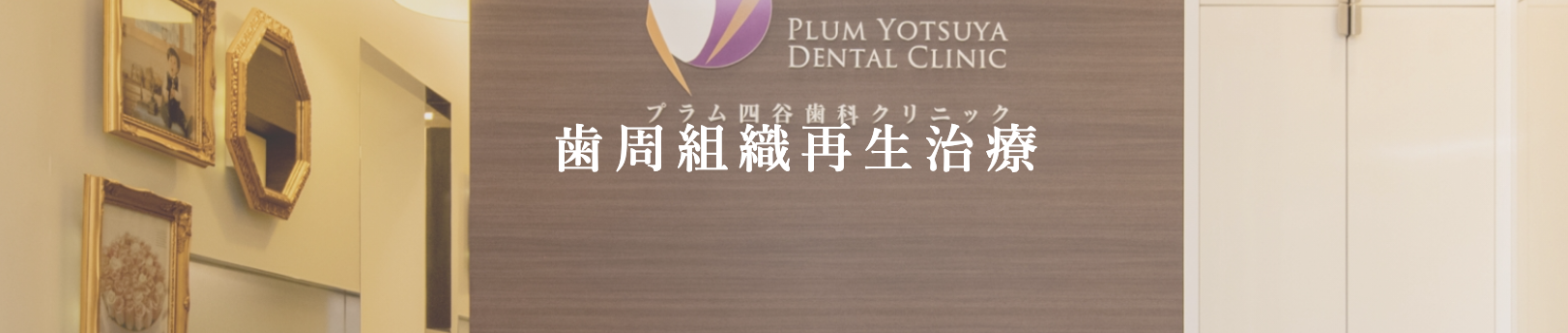 歯周病で失われた歯槽骨や歯周組織を回復させる歯周組織再生治療を行っています