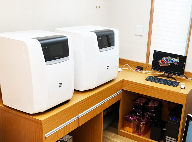 3Dプリンター（Dentsply Sirona社）