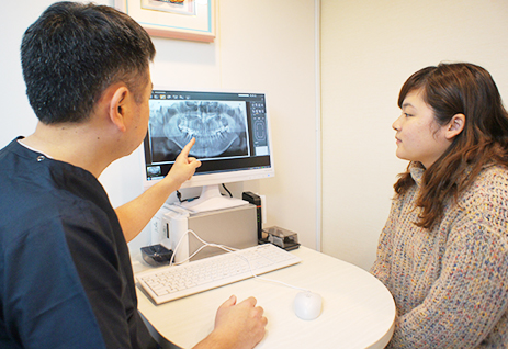 【東京駅 八重洲南口 徒歩1分】歯をなるべく抜かない治療を心がけています