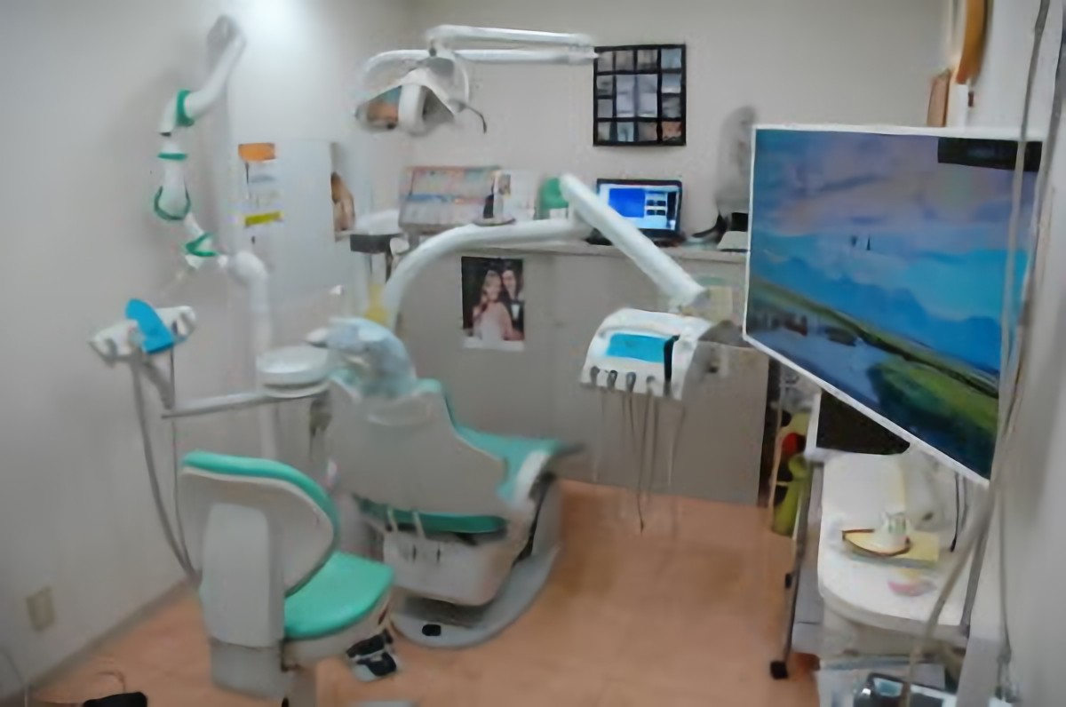 ①診療室②待合室③各種減菌器