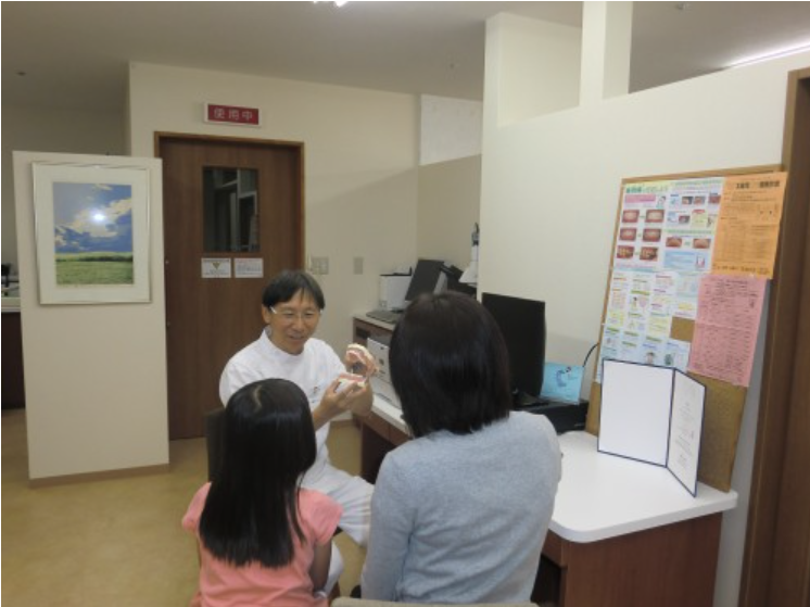 相談・説明の様子