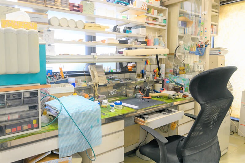 院内に技工室を併設