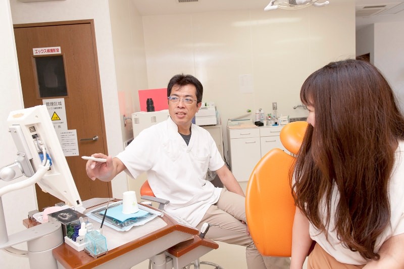 まず歯の痛む箇所を優先して治療を行うことを基本方針としています