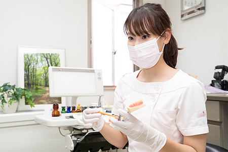 適切なケアとアドバイスでお口の健康を守ります