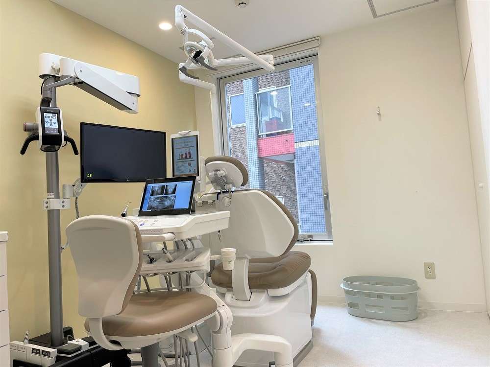 個室になっている治療ルーム