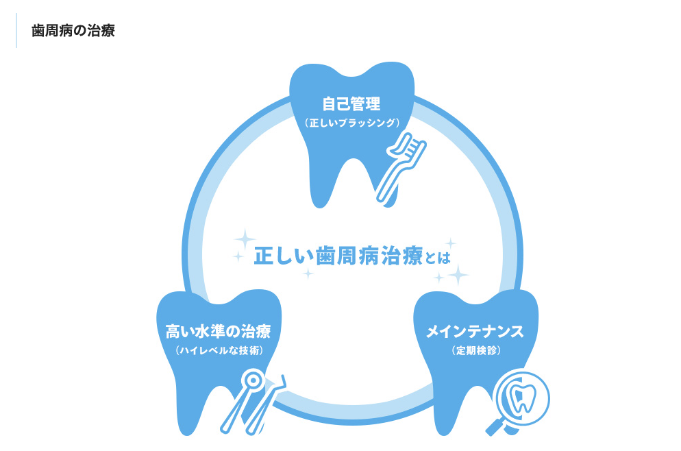 患者様が長く健康な歯を保てるよう、丁寧な診療を行っています