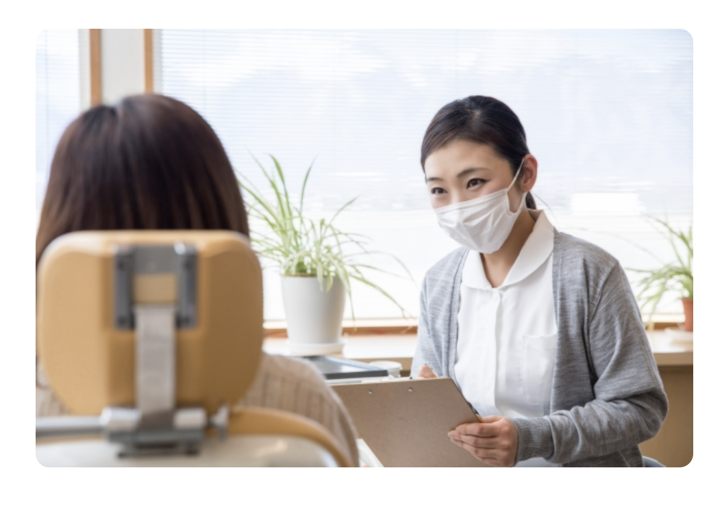 患者様のライフスタイルに合わせたケアで健康な歯を維持するお手伝いをしています