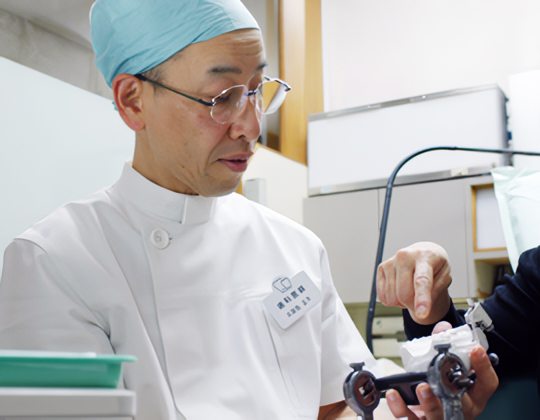 患者様が納得された上で治療を行います