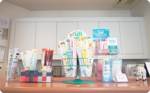 クリーニング専用ユニットで、快適に予防ケア