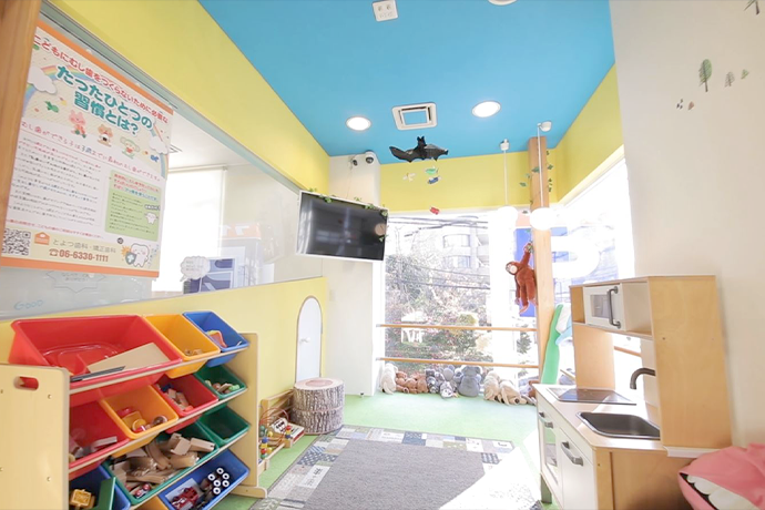 キッズスペースもご用意しています