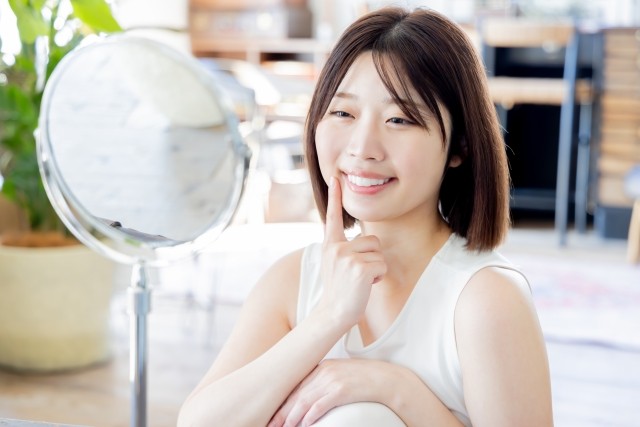 歯が綺麗になると笑顔も明るくなります