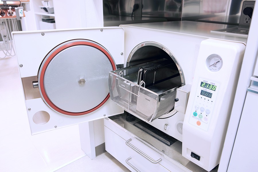 優れた性能を備えた滅菌器を使用しています