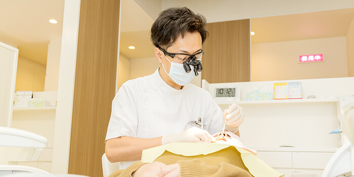 患者様の負担が少ない治療を