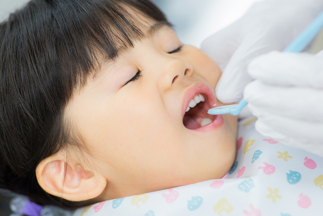 お子様のペースに合わせた対応を心がけています