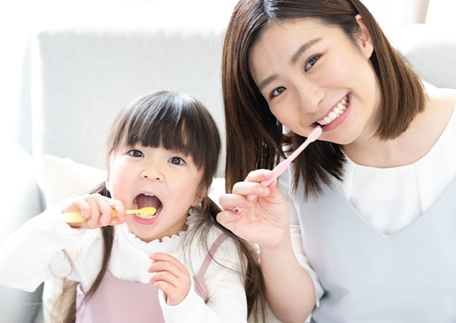 お子様の大切な歯を守るために