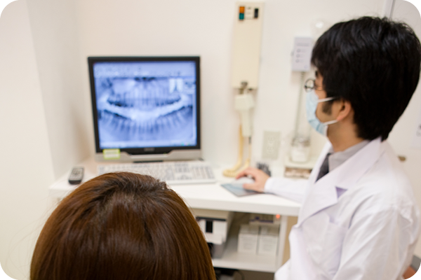 歯と歯ぐきの健康を守るための最適な治療法を提案しています