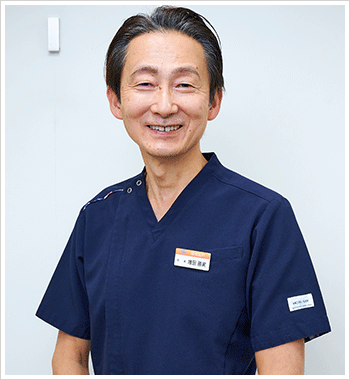院長の増田　勝実