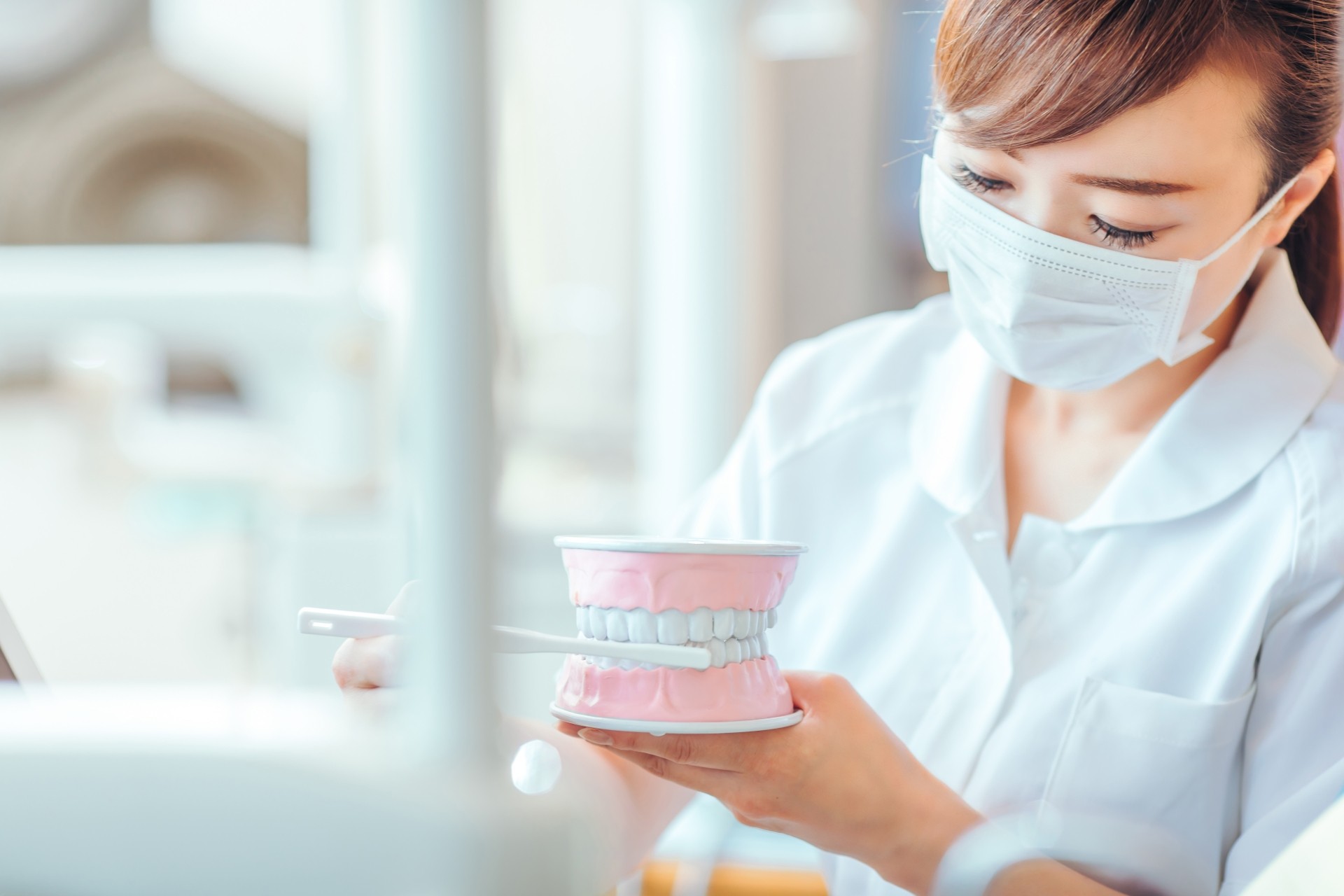 「治療する前に守る」という考えを軸に、お口の健康を長く維持するための取り組みを大切にしています。※写真はイメージです。