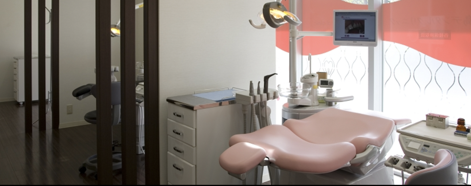 ①自分や家族が通いたいと思う歯科医院 ②診療室 ③受付・待合室