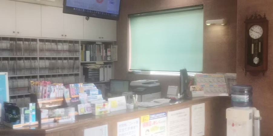 ①医院外観②受付③歯科用CT