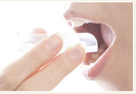 治療に使用するマウスピース