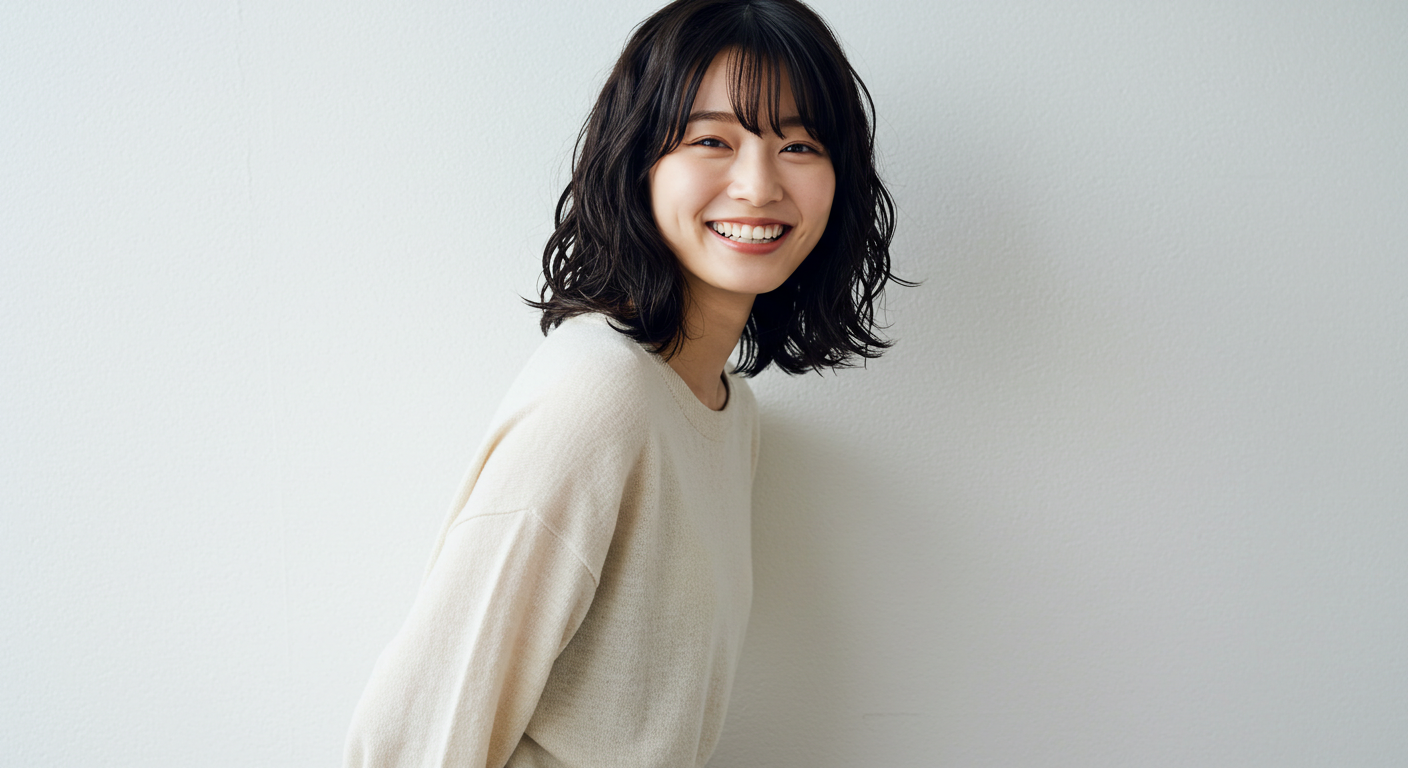 清潔感ある口元で好印象に