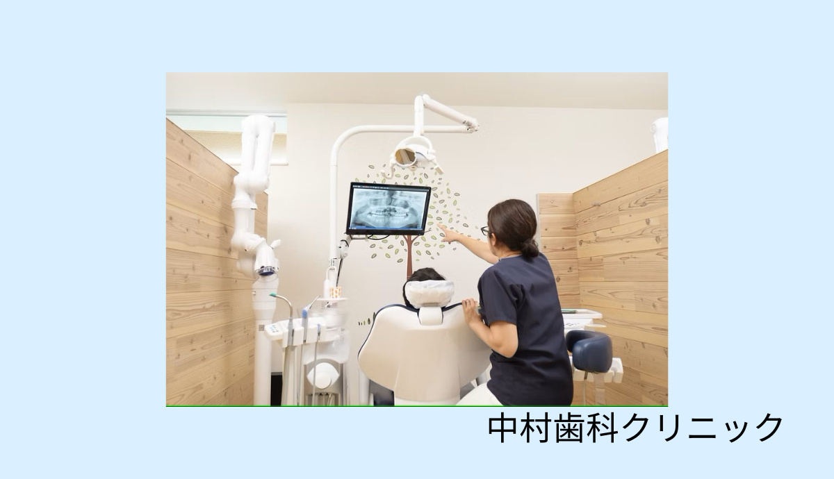 ①中村歯科クリニック②受付③診察室