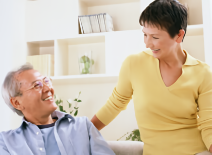 歯周病予防で笑顔