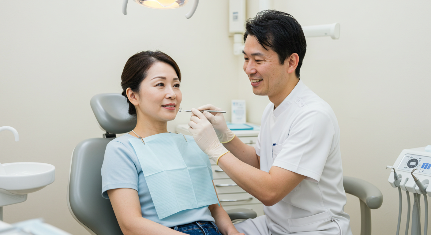 痛みが出る前の受診が鍵