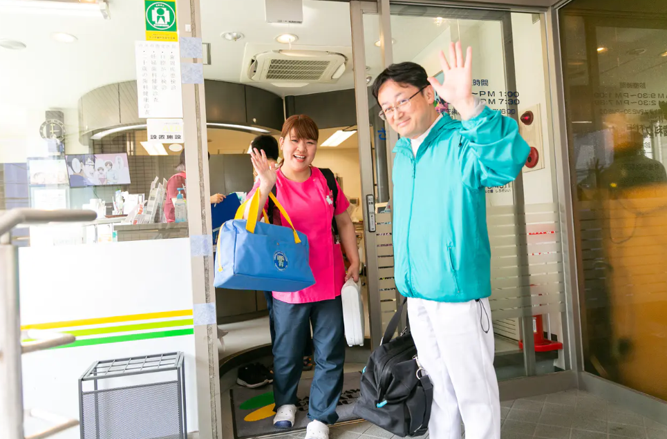 訪問歯科の様子