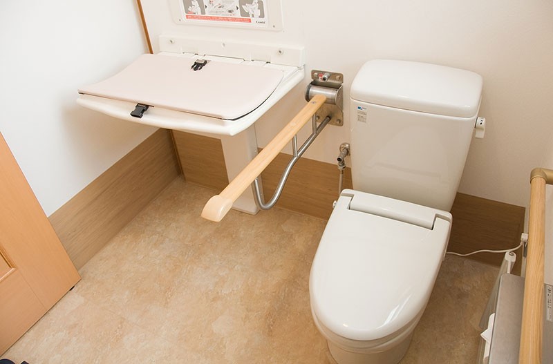 車椅子の方も使いやすい院内環境