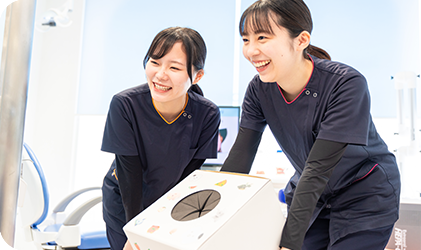 スウェーデンスタイルの予防歯科を採用し、生涯にわたって健康な歯を保つための取り組みが進められています