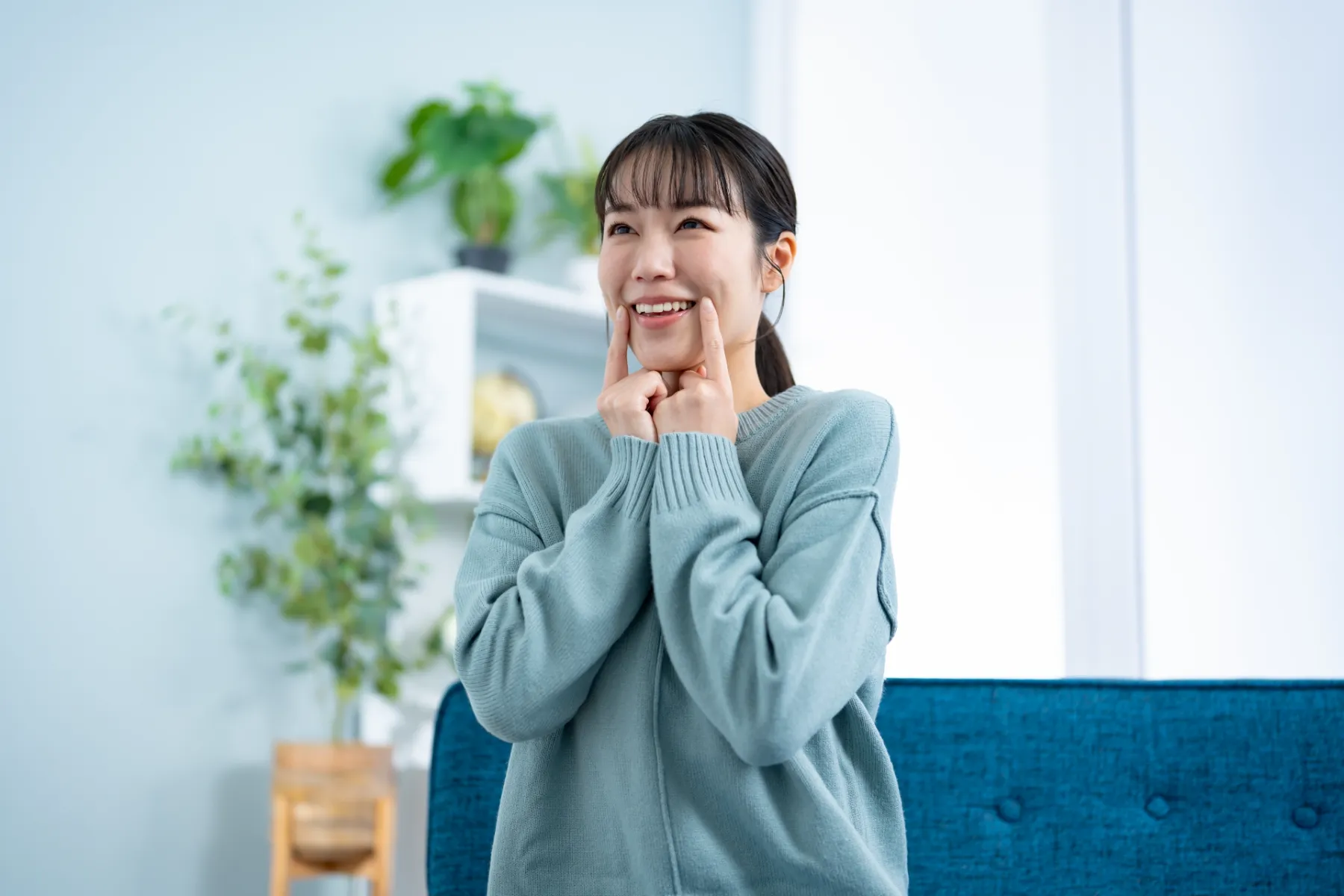 抜歯に頼らず機能面を確認しています