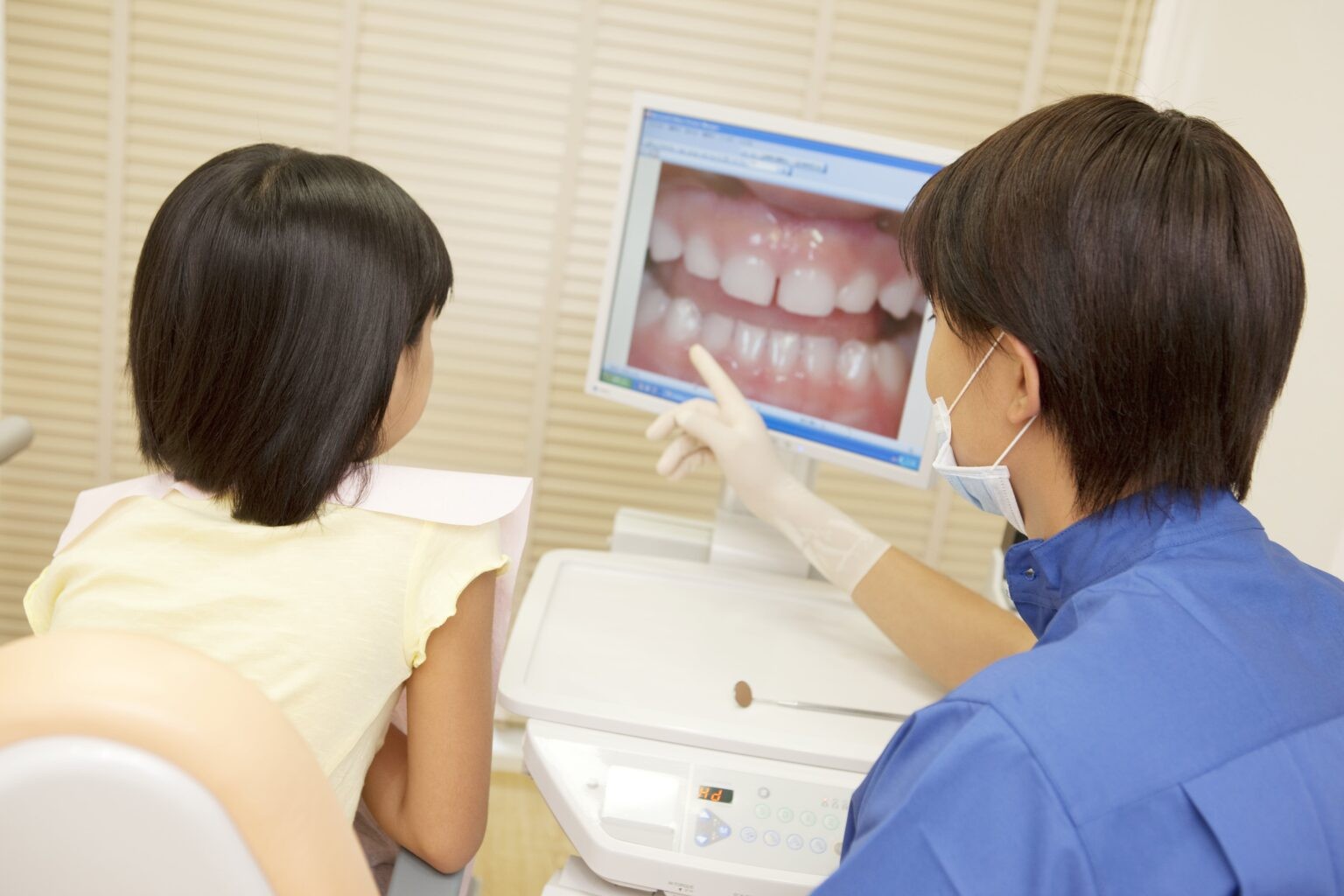 治療に際してお子様に決して無理はさせません