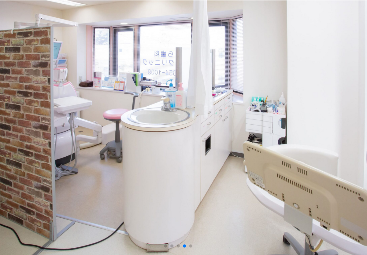 ①受付②診療③待合室