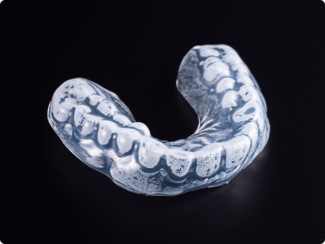 スポーツ時にはマウスピースを