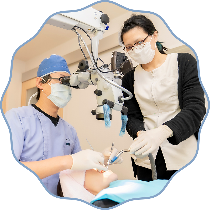 口元の美しさを作り出します