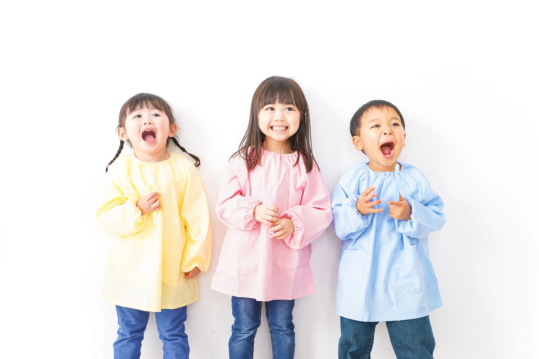 「歯医者さんに慣れてもらう」ところからスタートしています。