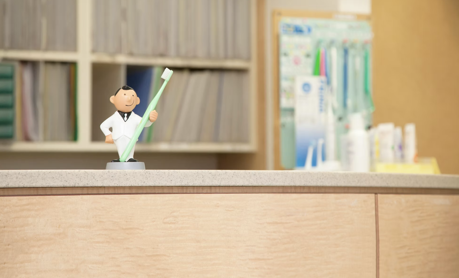 お子さまが安心して治療を受けられるよう、一人ひとりに合わせた丁寧な対応を心がけています