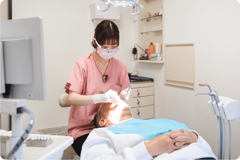 治療が終わってからの関係が、歯の寿命を決める