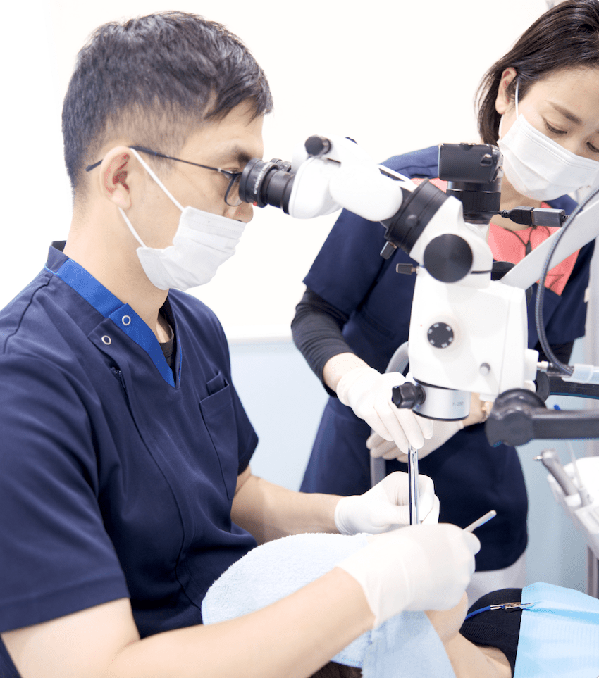 できるだけ歯を残すように努めています