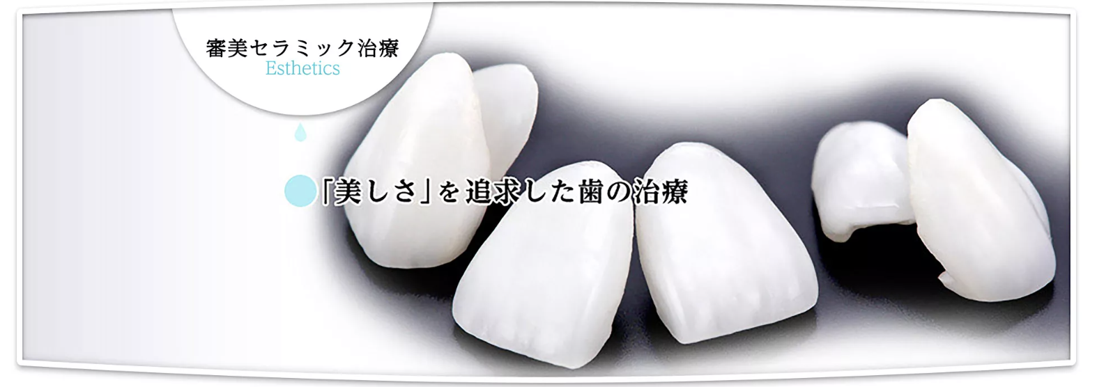 機能面だけでなく審美面でも高いクオリティを提供しています