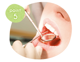 ブラッシング指導も行なっています