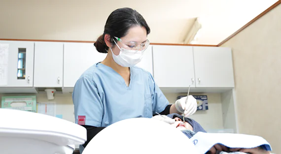 患者様が日常生活で適切なセルフケアを続けられるようサポートしています