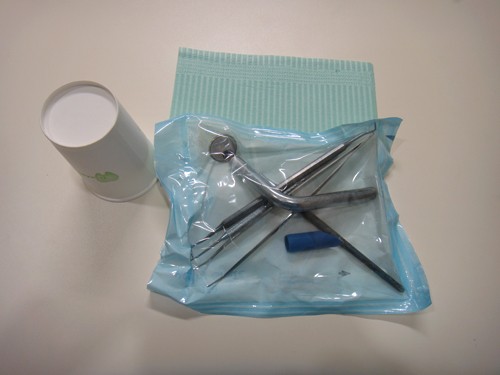 治療に使われる器具は全て衛生管理が徹底されています